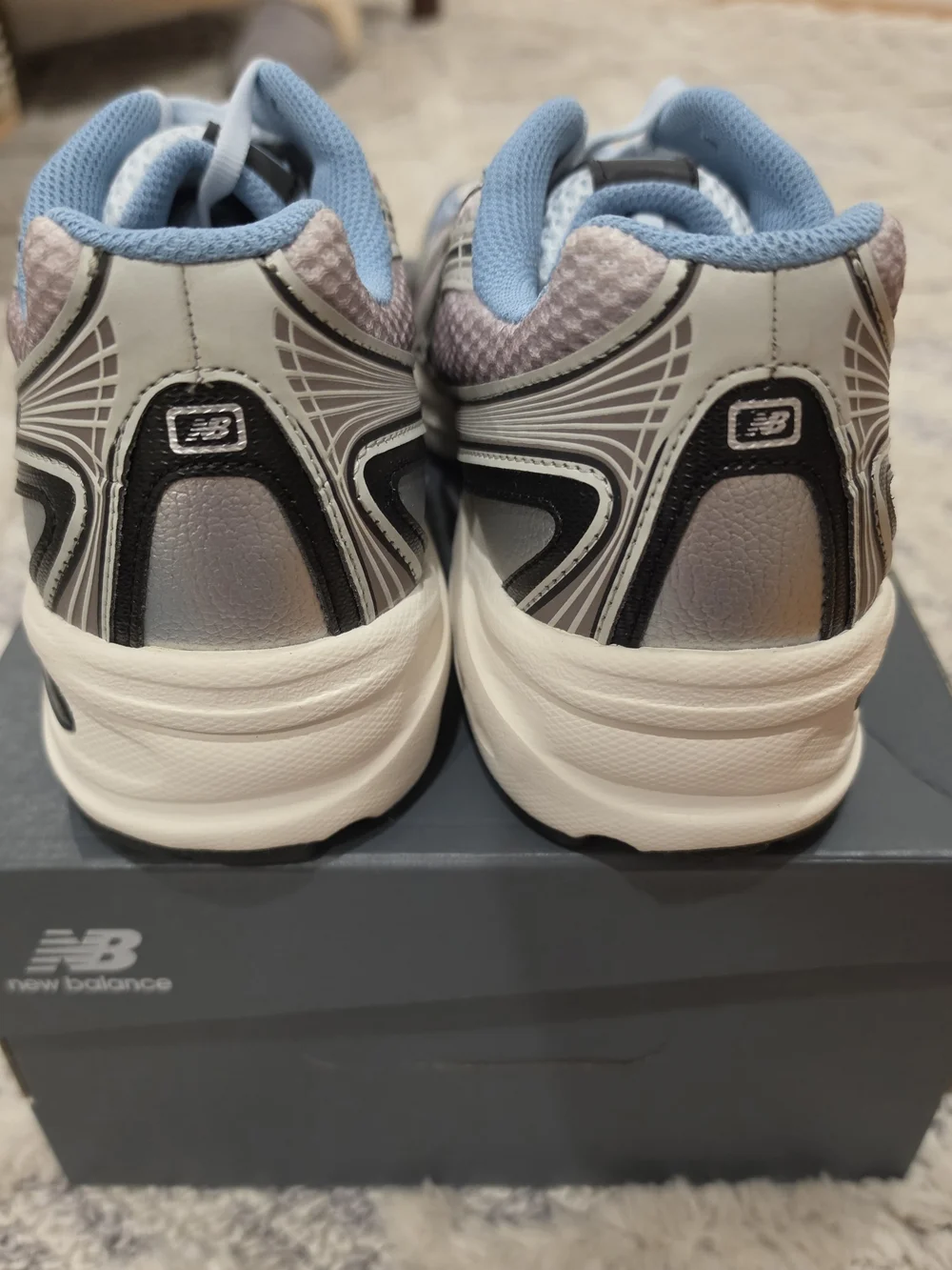 New Balance Unisex 740 Sea Salt Shadow